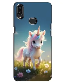 Чехол для Samsung Galaxy A10s (A107) с картинкой «Единорог на поляне» Чехол для Samsung Galaxy A10s (A107) с картинкой «Единорог на поляне»