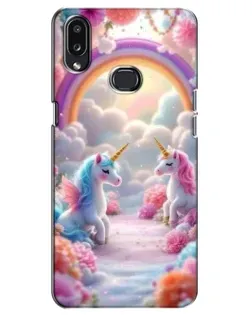 Чехол для Samsung Galaxy A10s (A107) с картинкой «Радуга и единороги» Чехол для Samsung Galaxy A10s (A107) с картинкой «Радуга и единороги»