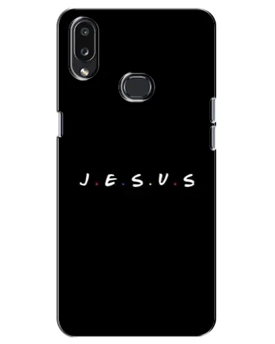 Чехол для Samsung Galaxy A10s (A107) с картинкой «Точки веры J.E.S.U.S.»