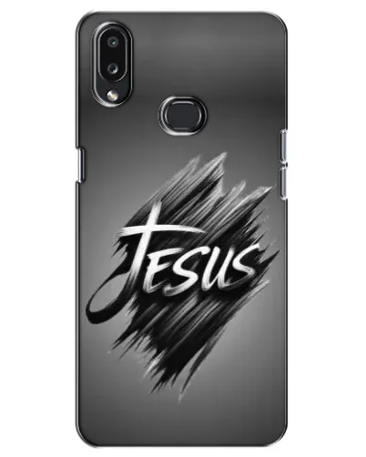 Чехол для Samsung Galaxy A10s (A107) с картинкой «Надпись Jesus Graffiti»