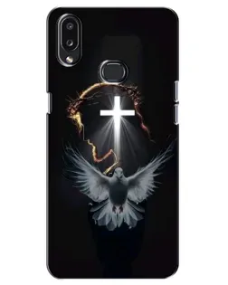 Чехол для Samsung Galaxy A10s (A107) с картинкой «Голубь и Свет»