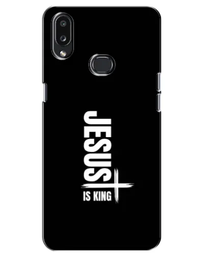Чехол для Samsung Galaxy A10s (A107) с картинкой «Вертикаль веры Jesus»