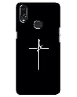 Чохол для Samsung Galaxy A10s (A107) з картинкою «Тонкий хрест»