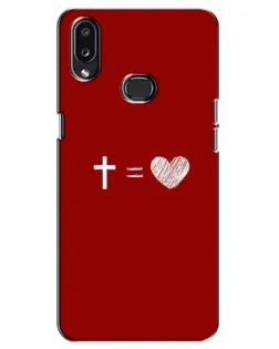 Чохол для Samsung Galaxy A10s (A107) з картинкою «Рівняння любові»