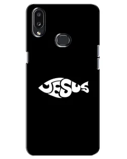 Чохол для Samsung Galaxy A10s (A107) з картинкою «Риба  Jesus»