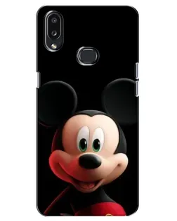 Чехол для Samsung Galaxy A10s (A107) с картинкой «Улыбающийся Микки Маус»