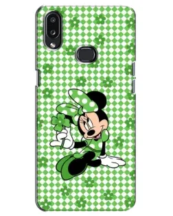 Чехол для Samsung Galaxy A10s (A107) с картинкой «Mickey в клетку»