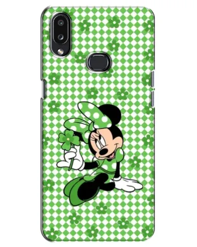 Чехол для Samsung Galaxy A10s (A107) с картинкой «Mickey в клетку»