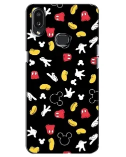 Чехол для Samsung Galaxy A10s (A107) с картинкой «Графический принт лапок»