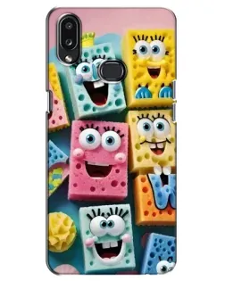 Чехол для Samsung Galaxy A10s (A107) с картинкой «Цветные губки» Чехол для Samsung Galaxy A10s (A107) с картинкой «Цветные губки»