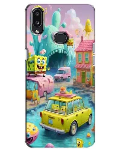 Чехол для Samsung Galaxy A10s (A107) с картинкой «Монстр-трак приключения»