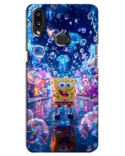 Чехол для Samsung Galaxy A10s (A107) с картинкой «Неоновый океан»