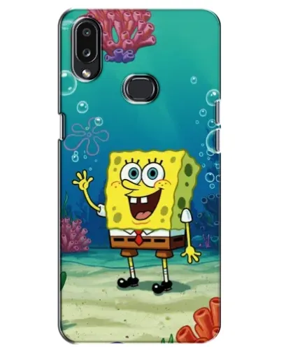 Чехол для Samsung Galaxy A10s (A107) с картинкой «Подводный привет»