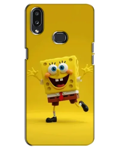 Чехол для Samsung Galaxy A10s (A107) с картинкой «Позитивный Губка Боб»