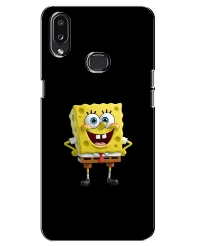 Чехол для Samsung Galaxy A10s (A107) с картинкой «Классический Губка Боб»