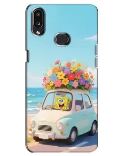 Чехол для Samsung Galaxy A10s (A107) с картинкой «Автомобильное путешествие»