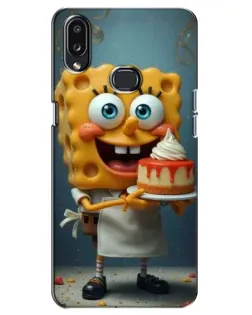 Чехол для Samsung Galaxy A10s (A107) с картинкой «Повар Спанч Боб»