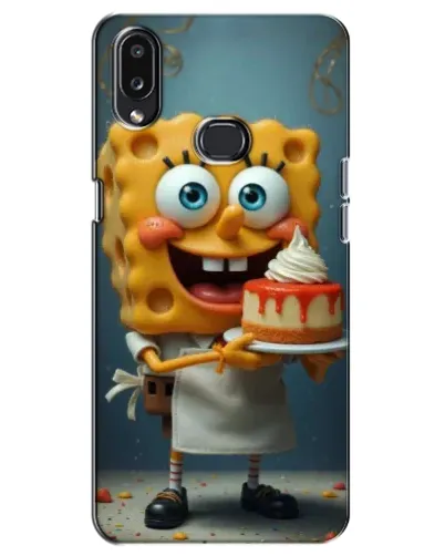 Чехол для Samsung Galaxy A10s (A107) с картинкой «Повар Спанч Боб»