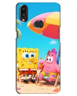 Чехол для Samsung Galaxy A10s (A107) с картинкой «Отдых на пляже»