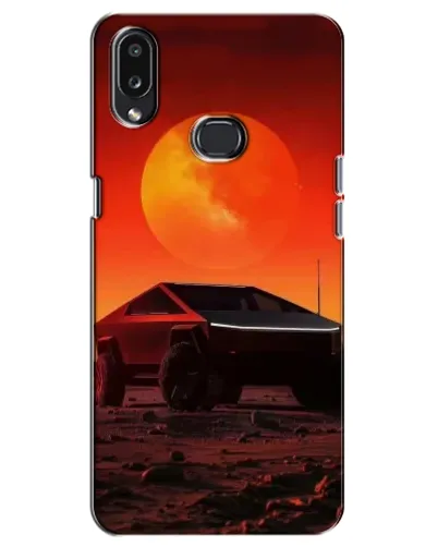 Чохол для Samsung Galaxy A10s (A107) з картинкою «Cybertruck на Марсі»