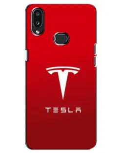 Чехол для Samsung Galaxy A10s (A107) с картинкой «Tesla Red Classic» Чехол для Samsung Galaxy A10s (A107) с картинкой «Tesla Red Classic»