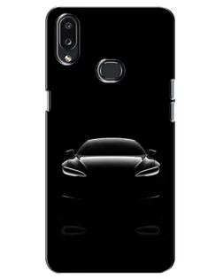 Чехол для Samsung Galaxy A10s (A107) с картинкой «Силуэт Tesla Night» Чехол для Samsung Galaxy A10s (A107) с картинкой «Силуэт Tesla Night»