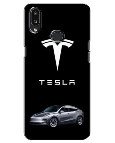 Чохол для Samsung Galaxy A10s (A107) з картинкою «Tesla Model Y»