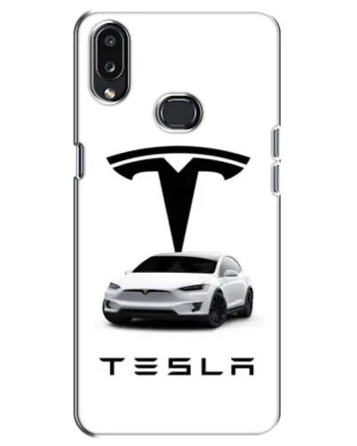 Чохол для Samsung Galaxy A10s (A107) з картинкою «Tesla White Style»