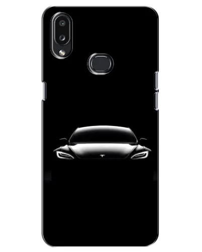 Чохол для Samsung Galaxy A10s (A107) з картинкою «Фари Tesla Night»
