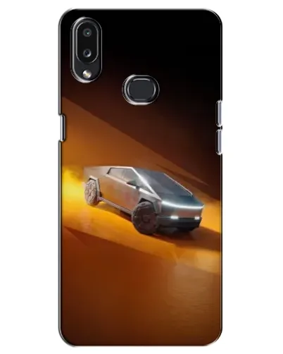 Чохол для Samsung Galaxy A10s (A107) з картинкою «Cybertruck у пустелі»