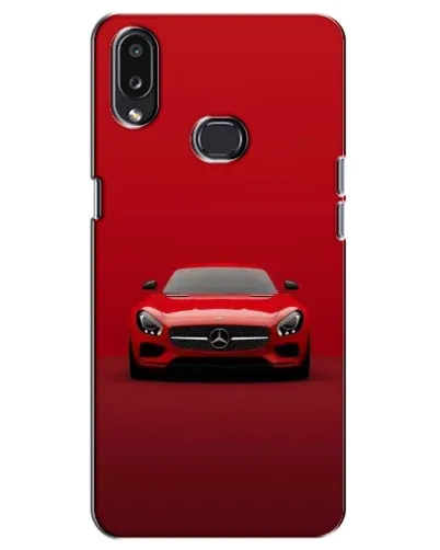 Чехол для Samsung Galaxy A10s (A107) с картинкой «Красный Mercedes AMG»