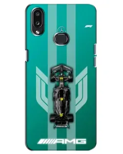 Чехол для Samsung Galaxy A10s (A107) с картинкой «Mercedes AMG Petronas»