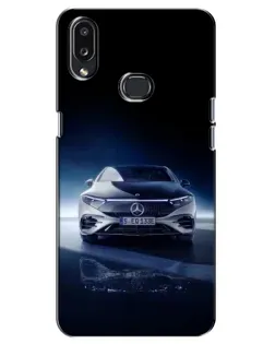 Чехол для Samsung Galaxy A10s (A107) с картинкой «Ночной Mercedes EQ»