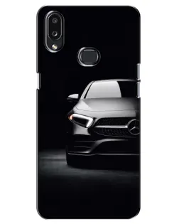 Чехол для Samsung Galaxy A10s (A107) с картинкой «Свет фар Mercedes»