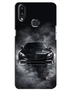 Чехол для Samsung Galaxy A10s (A107) с картинкой «Mercedes в дыму»