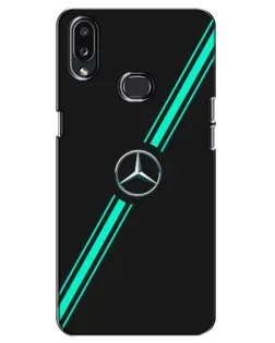 Чехол для Samsung Galaxy A10s (A107) с картинкой «Спортивные линии Mercedes»