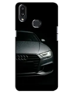 Чехол для Samsung Galaxy A10s (A107) с картинкой «Audi — детализация кузова» Чехол для Samsung Galaxy A10s (A107) с картинкой «Audi — детализация кузова»