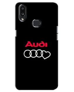 Чехол для Samsung Galaxy A10s (A107) с картинкой «Логотип Audi Heart» Чехол для Samsung Galaxy A10s (A107) с картинкой «Логотип Audi Heart»