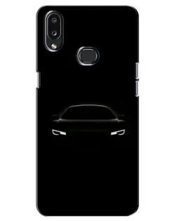 Чехол для Samsung Galaxy A10s (A107) с картинкой «Взгляд Audi в темноте»