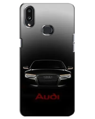 Чехол для Samsung Galaxy A10s (A107) с картинкой «Audi — градиентный контур» Чехол для Samsung Galaxy A10s (A107) с картинкой «Audi — градиентный контур»