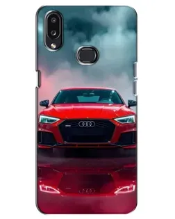 Чехол для Samsung Galaxy A10s (A107) с картинкой «Audi RS — красный стиль»