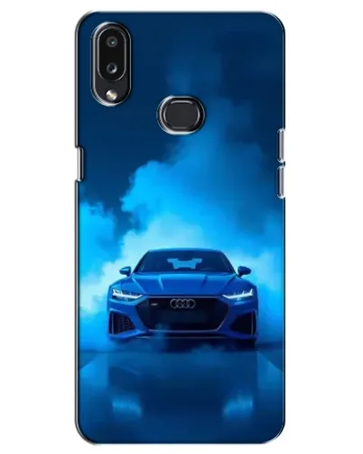 Чехол для Samsung Galaxy A10s (A107) с картинкой «Audi — голубая энергия» Чехол для Samsung Galaxy A10s (A107) с картинкой «Audi — голубая энергия»