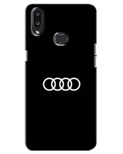 Чехол для Samsung Galaxy A10s (A107) с картинкой «Audi White Logo»