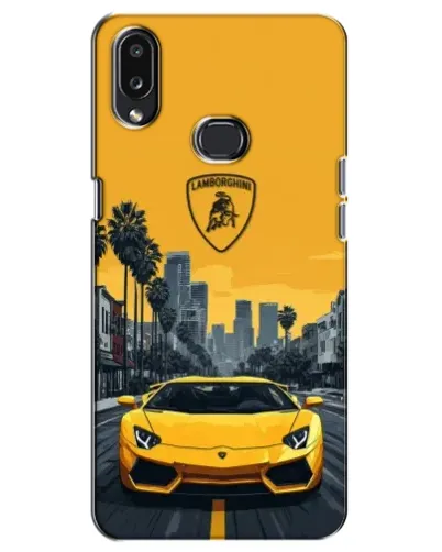Чехол для Samsung Galaxy A10s (A107) с картинкой «Желтый Lamborghini город» Чехол для Samsung Galaxy A10s (A107) с картинкой «Желтый Lamborghini город»