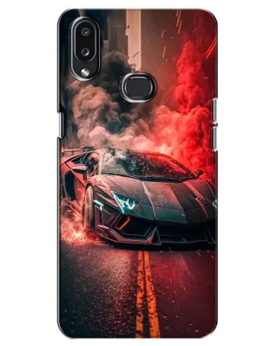 Чехол для Samsung Galaxy A10s (A107) с картинкой «Lamborghini красный дым» Чехол для Samsung Galaxy A10s (A107) с картинкой «Lamborghini красный дым»
