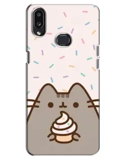 Чехол для Samsung Galaxy A10s (A107) с картинкой «Пушин с кексом» Чехол для Samsung Galaxy A10s (A107) с картинкой «Пушин с кексом»