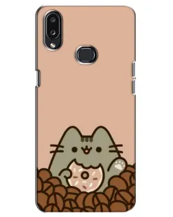 Чехол для Samsung Galaxy A10s (A107) с картинкой «Кофейный Пушин» Чехол для Samsung Galaxy A10s (A107) с картинкой «Кофейный Пушин»