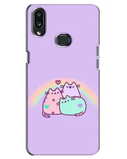 Чехол для Samsung Galaxy A10s (A107) с картинкой «Радужные Пушины»
