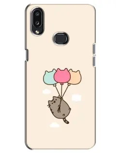 Чохол для Samsung Galaxy A10s (A107) з картинкою «Пушин на кульках»