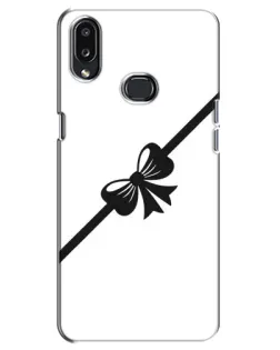 Чехол для Samsung Galaxy A10s (A107) с картинкой «Диагональный бант»